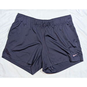 Nike Dri-Fit Running Shorts Women’s Medium Purple Athletic Workout Gym Shorts